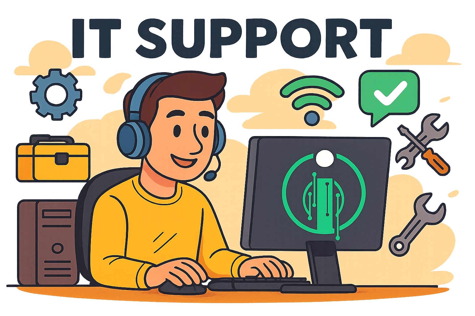 Support informatique à Saint-André