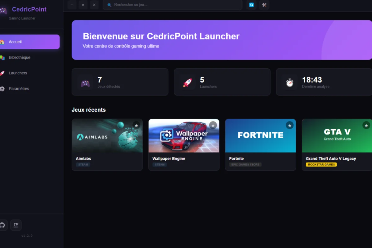 CedricPoint Launcher