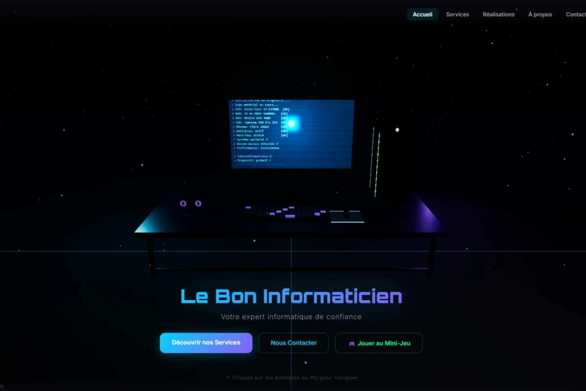 Le Bon Informaticien — Plateforme de dépannage informatique